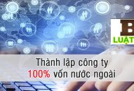 Thành lập công ty 100% vốn nước ngoài tại huyện Nông Cống tỉnh Thanh Hóa